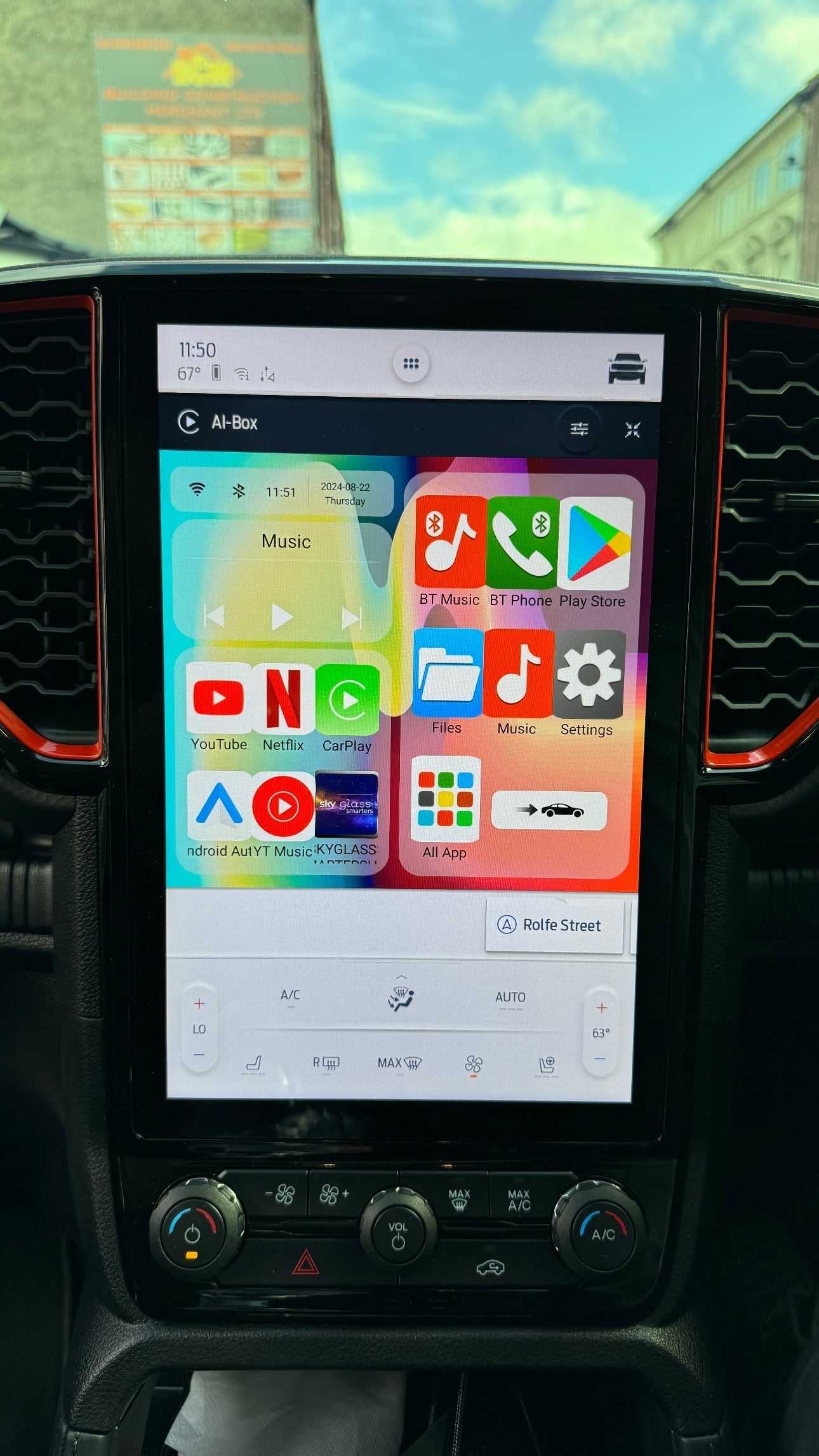 Youtube & Netflix AI-Box for Ford
