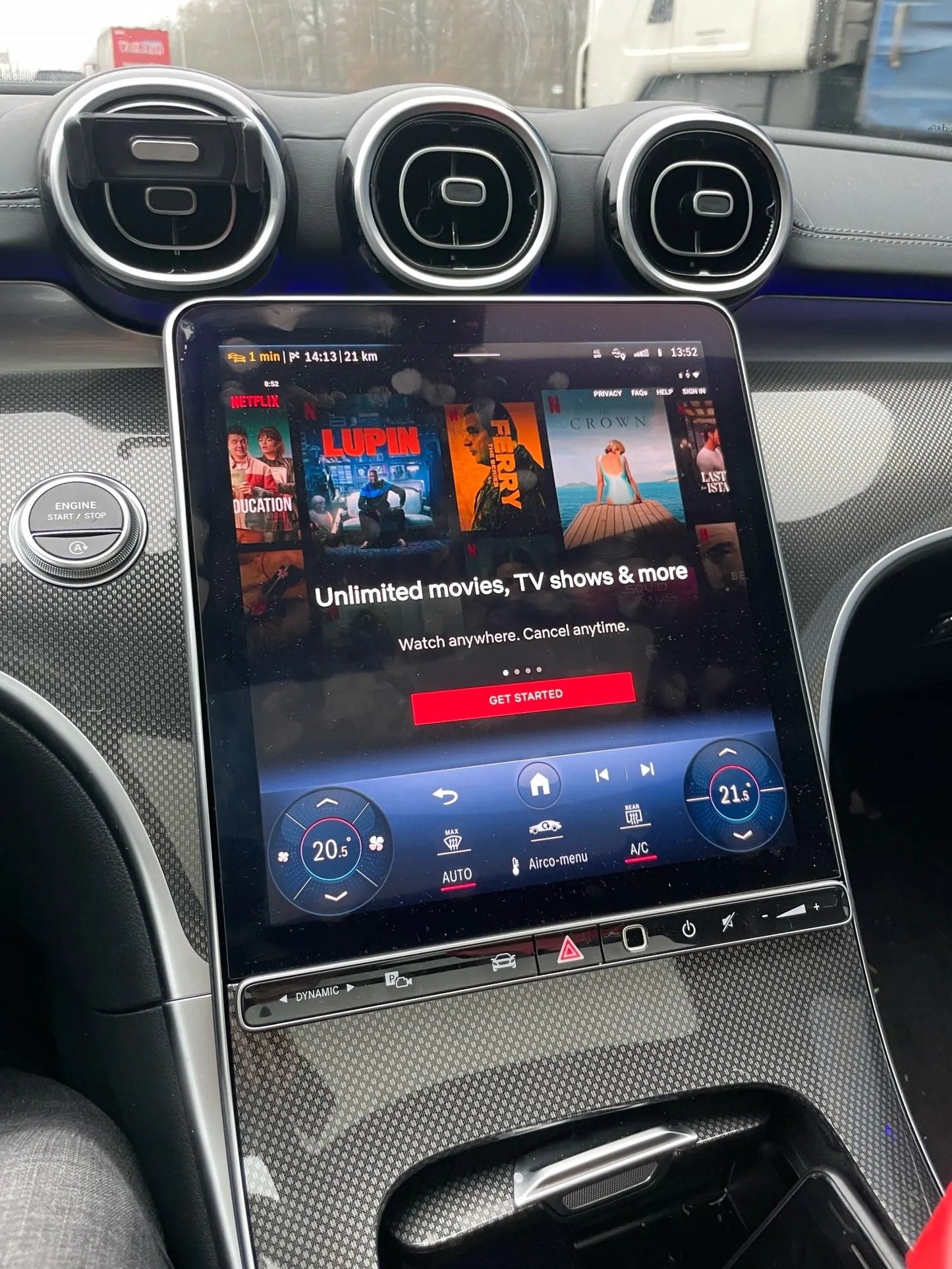 Youtube & Netflix AI-Box for Mercedes